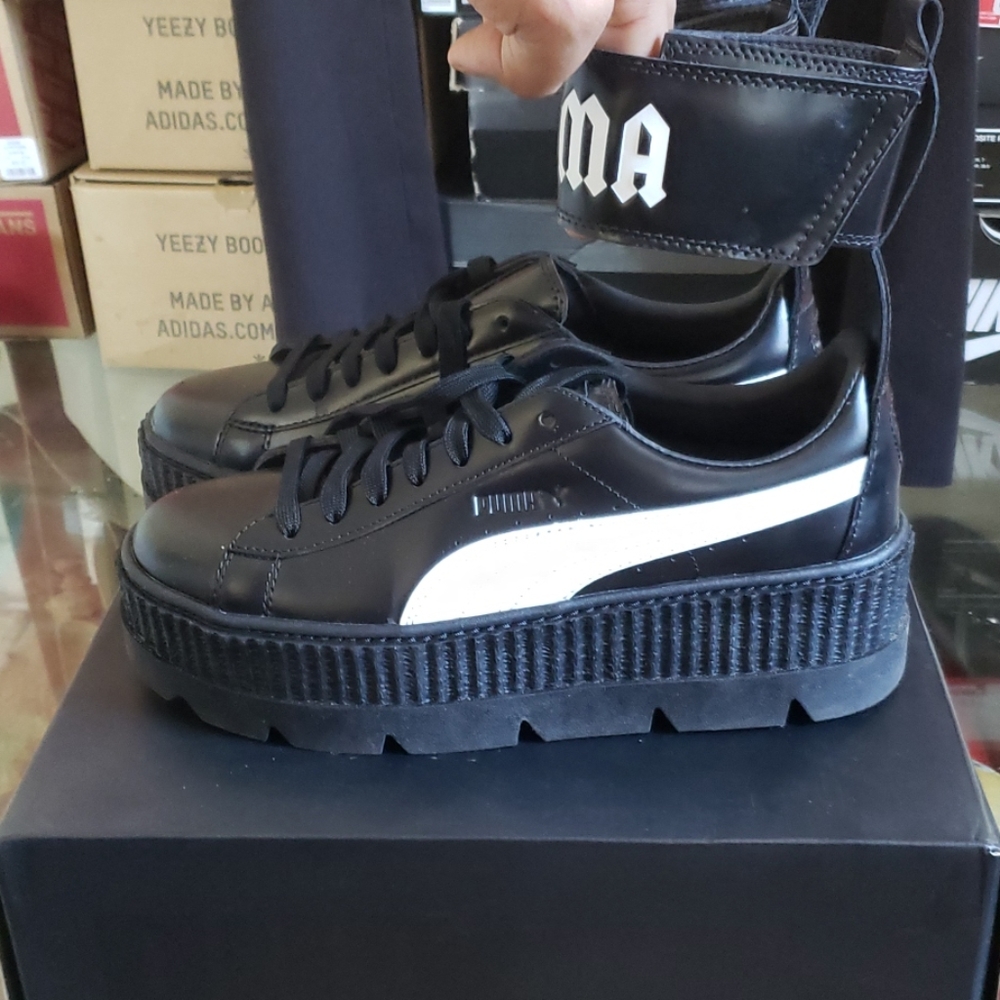 Fenty puma ankle strap creeper sneakers